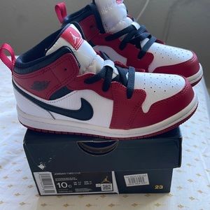 Jordan 1 Mid (TD) Kids size 10C